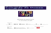 Informe de Resultats del I Congrés de Dones del Barcelonès Nord