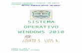 Sistema operativo windows 2010