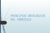 Principios ontológicos del currículo_ ANA BELEN SILVA