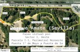 Parque Amate (Sevilla): itinerario botánico por la parcela I-1 (Perimetral NW)