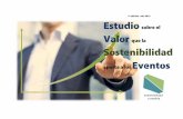Estudio del valor que la sostenibilidad aporta a los eventos   1ª edición 2013