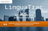 Lingua tracks - cursos para profesionales