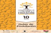 Cartilla Premios Cuidad de Medellín a la Calidad de la Educación