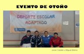 JCatalan y MMolina Special Olympic Actividad Otroño
