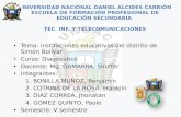 Instituciones educativas loales pertenecientes a MD Simon bolivar