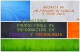 Productos de información y documentación en ciencia y tecnologia full