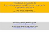 Visibilidad e impacto de las publicaciones científicas: el caso de la ingeniería peruana