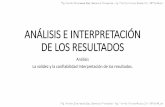 11° análisis e interpretación de los resultados