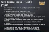 Resumen del Sistema Auto Empire Group . Lever Systems