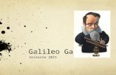 Exposición de Galileo Galilei