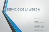 Servicio de la web 2.0
