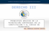Principios del Derecho Tributario Ecuatoriano