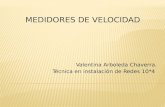 Medidores de velocidad de Internet-Valentina Arboleda