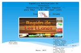 Region Los Llanos
