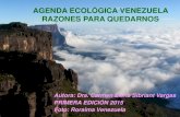 Agenda ecológica venezuela razones para quedarnos