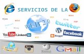 Servicios de la web 2