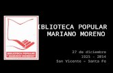 Biblioteca Popular M. Moreno