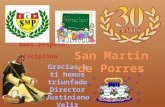 Feliz Aniversario Colegio San Martin de Porres
