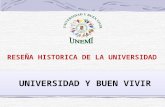 RESEÑA HISTORICA DE LA UNIVERSIDAD