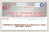 Tarea 3. Bases de datos en Castellano...