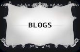 Datos sobre blogs