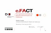 Presentació Rubén Cortés de la CAOC, a la Jornada “Com facturar de manera electrònica a les AAPP de Catalunya”