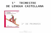 1º  trimestre de lengua Castellana