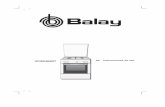 Manual balay  - cocina 3 cgb462bt