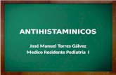 Antihistaminicos en Pediatria
