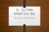 El sistema operativo mac