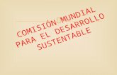 Comision mundial para_el_desarrollo_sustentable