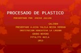 Infor.procesado de plastico