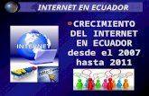 El internet en ecuador