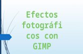 Efectos fotográficos con GIMP