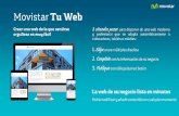 Movistar Tu Web: primeros pasos