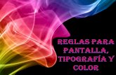 Tipografía y color sesión 8