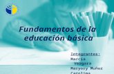 Fundamentos de la educación básica con especialización