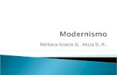 Modernismo y 98 Alicia y Gracia