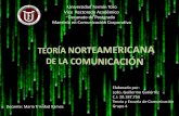 Time line  Teoria Norteamericana de la Comunicación - Guillermo Gutiérrez