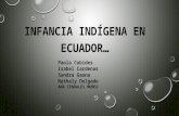 Infancia indígena en ecuador