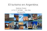El turismo en Argentina