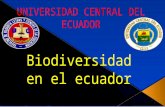 Biodiversidad del Ecuador