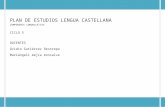 Lengua castellana ciclo 5