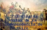 Principales hitos de la independencia de chile1