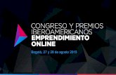 1er Congreso y Premios de Emprendimiento Online 2015
