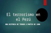 El terrorismo en el Perú