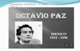 Octavio Paz por Ana C.1ºBCH. Lit Hispánicas