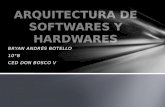 Arquitectura de softwares y hardwares