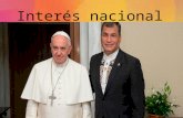 Interés nacional(visita del papa francisco ecuador)