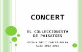 Concert El col.leccionista de paisatges